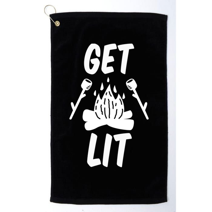 Get Lit Gift Golf Towel