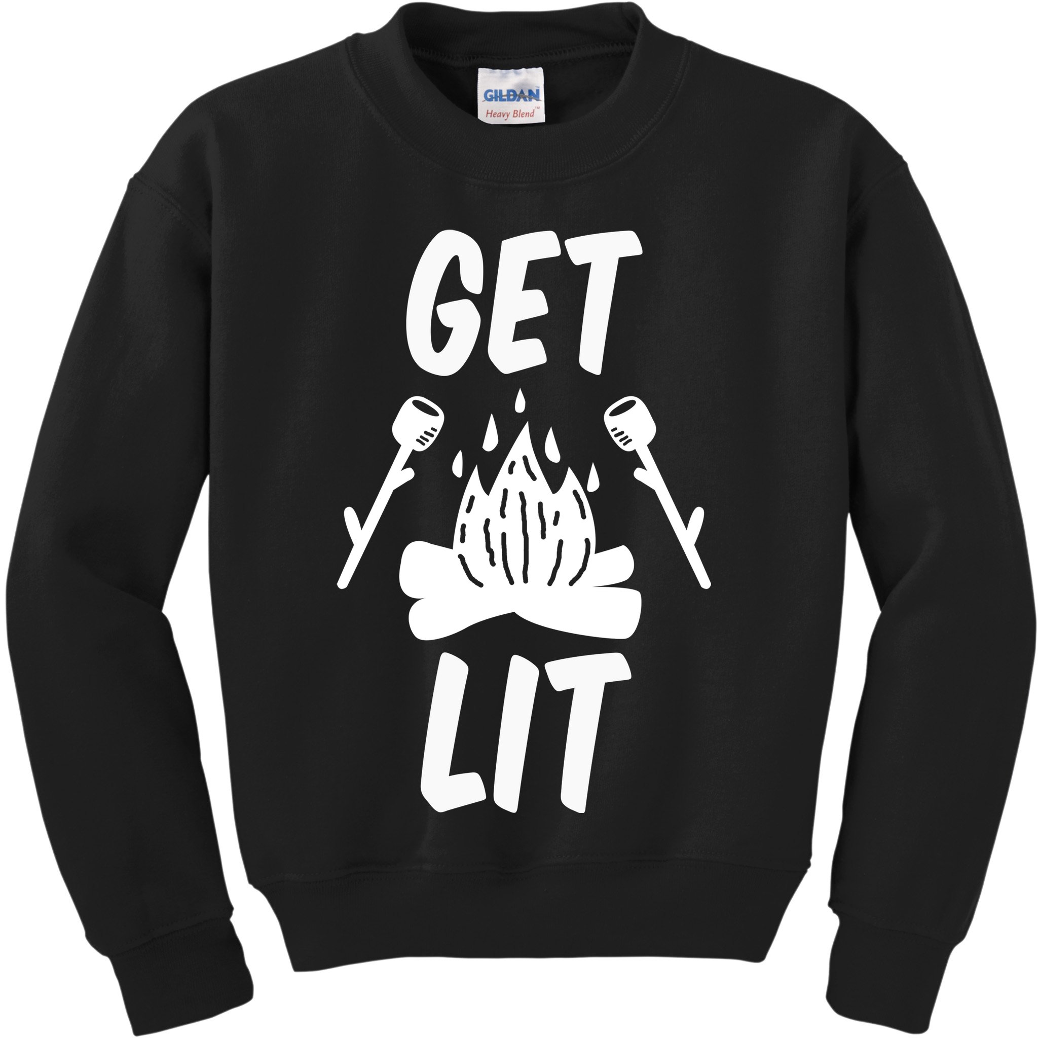 Get Lit Gift Kids Sweatshirt
