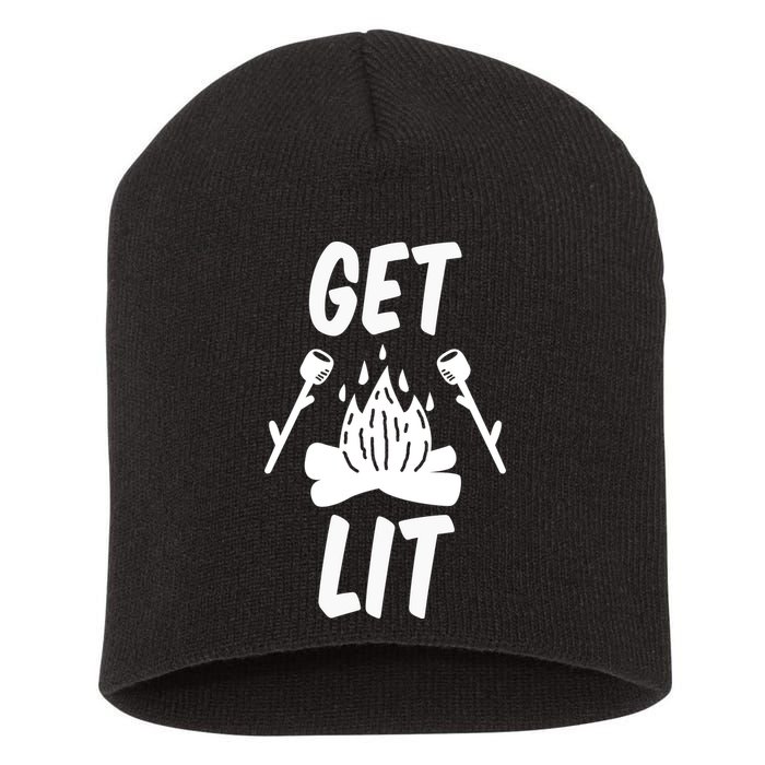 Get Lit Gift Short Acrylic Beanie