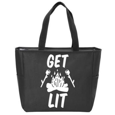 Get Lit Gift Zip Tote Bag