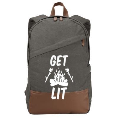 Get Lit Gift Cotton Canvas Backpack