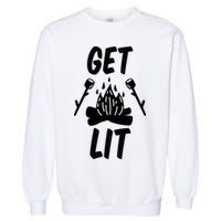 Get Lit Gift Garment-Dyed Sweatshirt