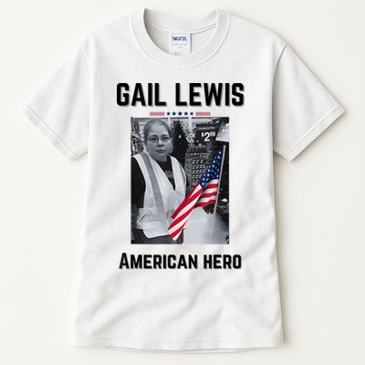 Gail Lewis Gail Lewis We Salute You The End American Hero Tall T-Shirt