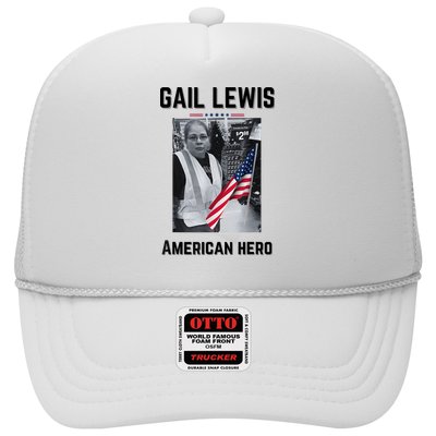 Gail Lewis Gail Lewis We Salute You The End American Hero Trucker Hat