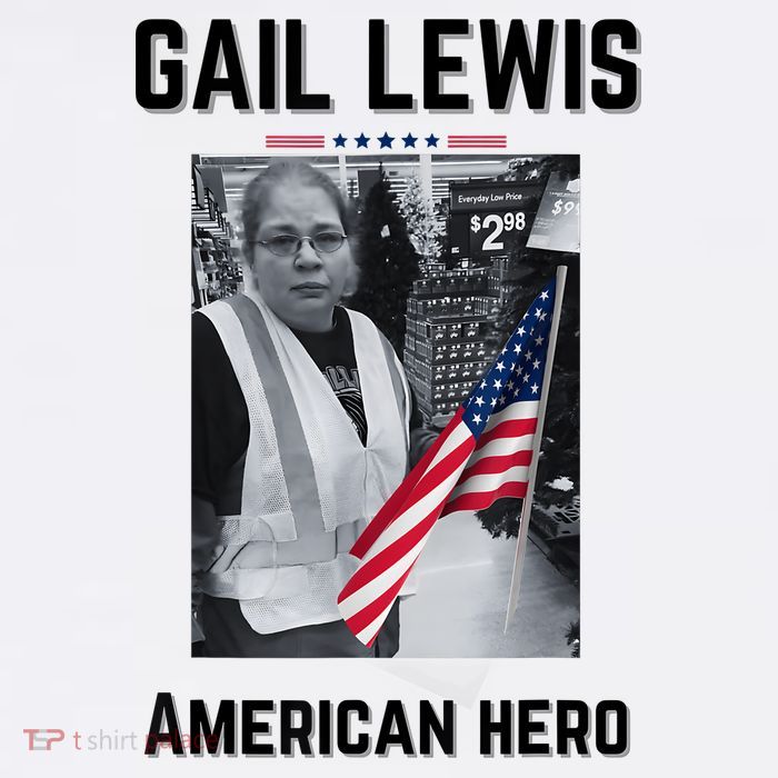 Gail Lewis Gail Lewis We Salute You The End American Hero Tank Top