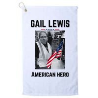 Gail Lewis Gail Lewis We Salute You The End American Hero Golf Towel