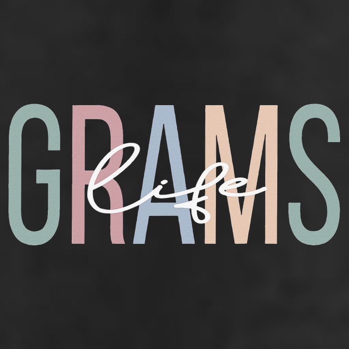 Grams Life Grams Grandma Boho Grams Grandmother Cool Comfort Performance Bucket Hat