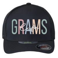 Grams Life Grams Grandma Boho Grams Grandmother Flexfit Unipanel Trucker Cap