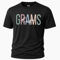 Grams Life Grams Grandma Boho Grams Grandmother Cooling Performance Crew T-Shirt
