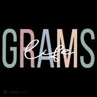 Grams Life Grams Grandma Boho Grams Grandmother Button