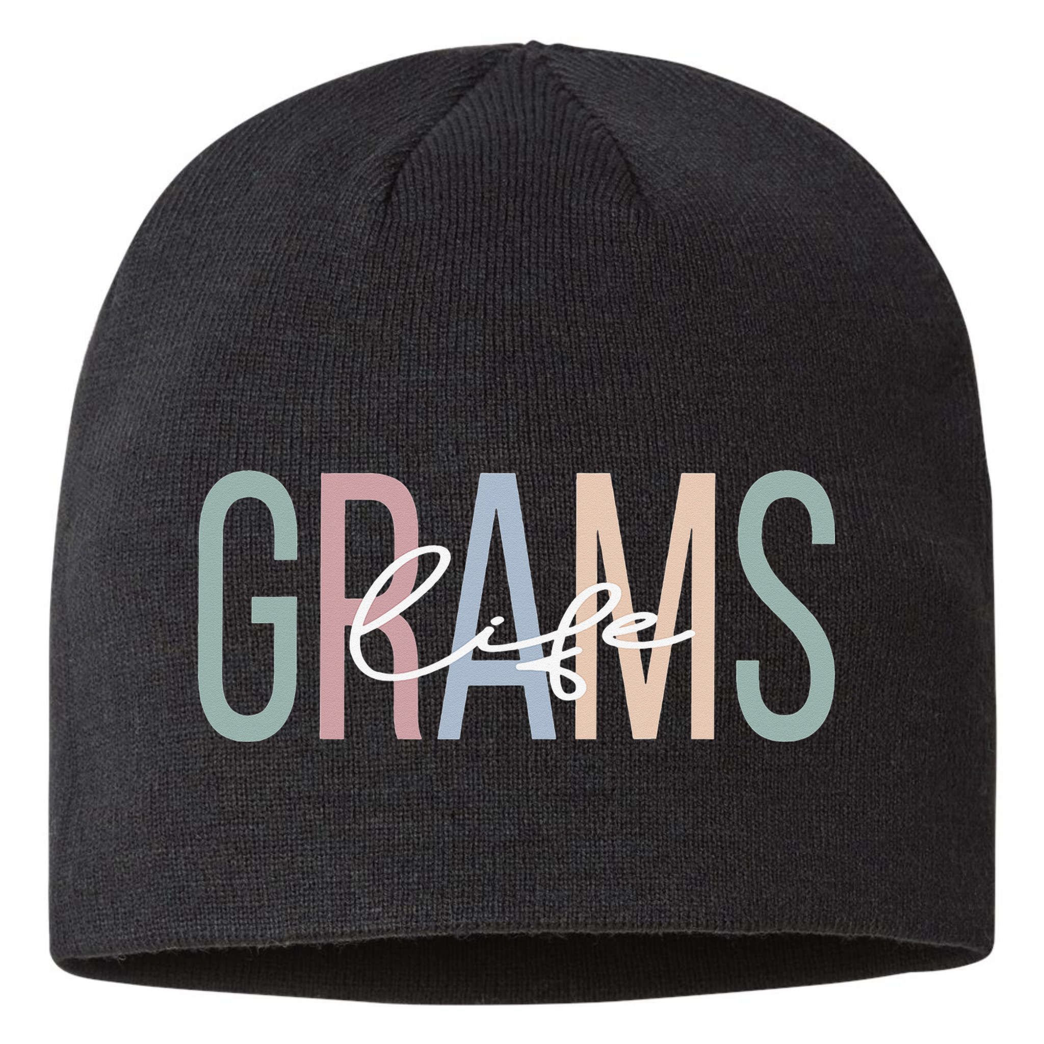 Grams Life Grams Grandma Boho Grams Grandmother Sustainable Beanie