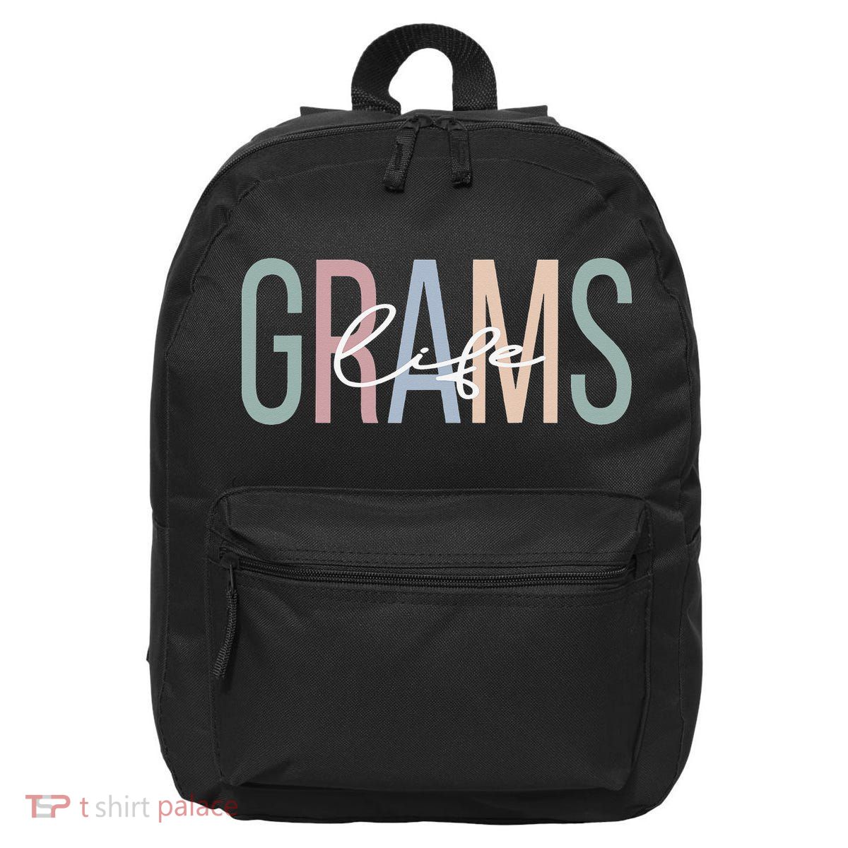 Grams Life Grams Grandma Boho Grams Grandmother 16 in Basic Backpack