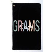 Grams Life Grams Grandma Boho Grams Grandmother Golf Towel
