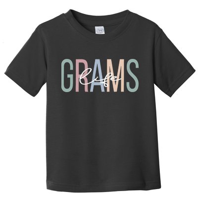 Grams Life Grams Grandma Boho Grams Grandmother Toddler T-Shirt