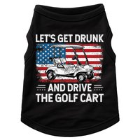 Golfer Lets Get Drunk And Drive The Golf Cart Golf Player Doggie Tank