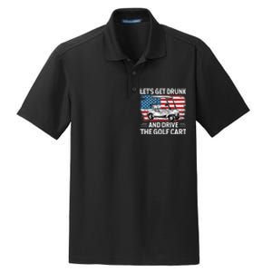 Golfer Lets Get Drunk And Drive The Golf Cart Golf Player Dry Zone Grid Polo