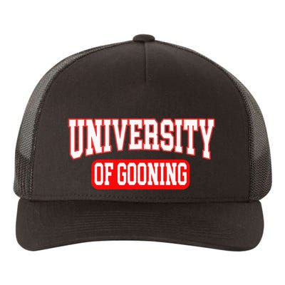 Gooning Looksmaxxing Yupoong Adult 5-Panel Trucker Hat