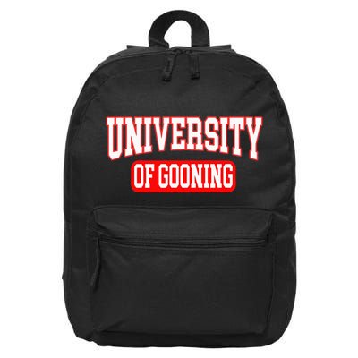 Gooning Looksmaxxing 16 in Basic Backpack