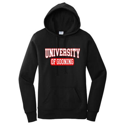 Gooning Looksmaxxing Women's Pullover Hoodie