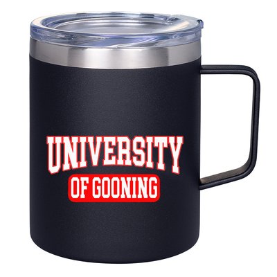 Gooning Looksmaxxing 12oz Stainless Steel Coffee Mug