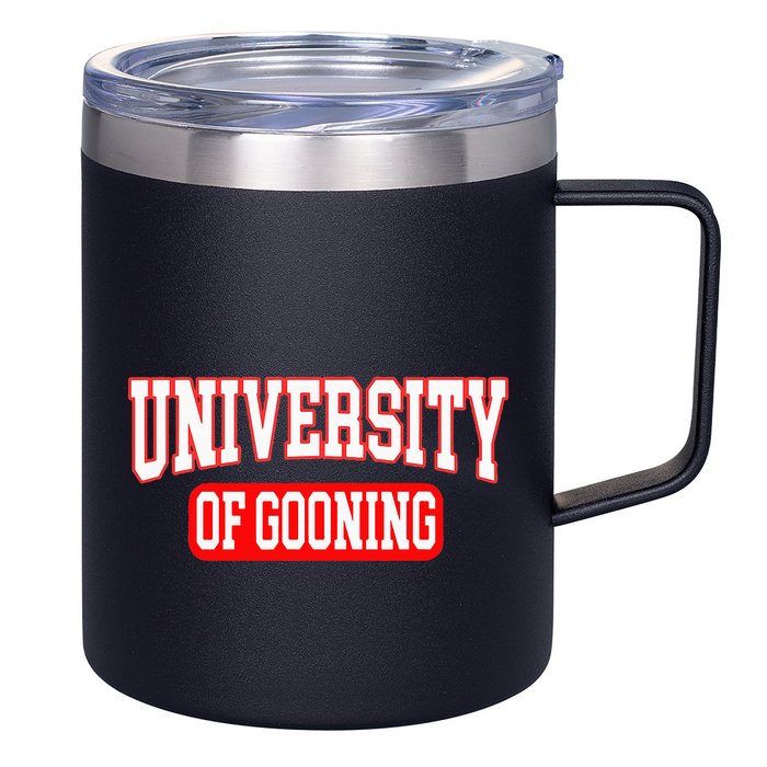 Gooning Looksmaxxing 12oz Stainless Steel Coffee Mug