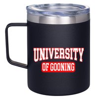 Gooning Looksmaxxing 12oz Stainless Steel Coffee Mug