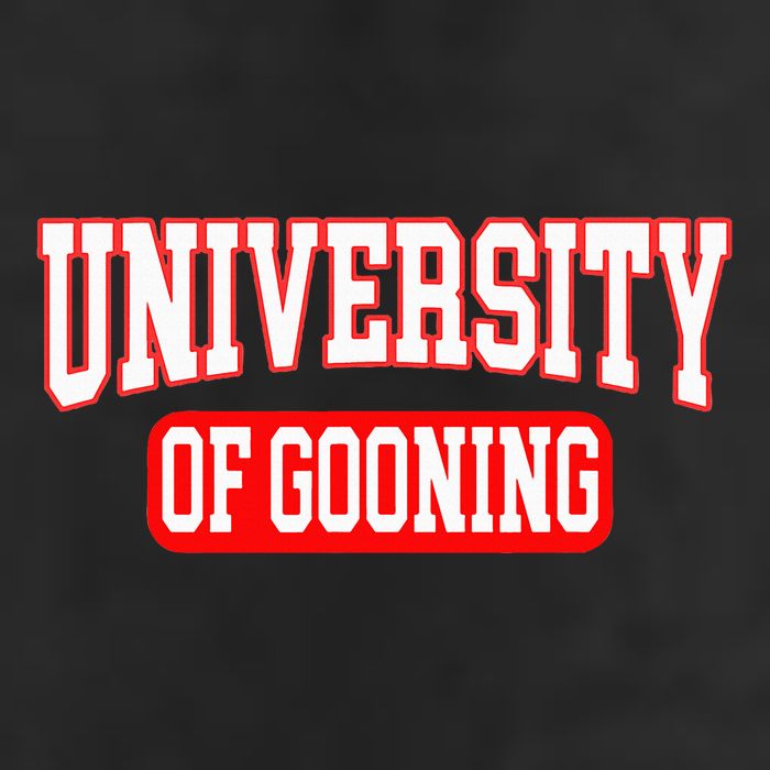 Gooning Looksmaxxing Large Microfiber Waffle Golf Towel