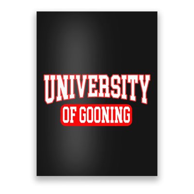 Gooning Looksmaxxing Poster