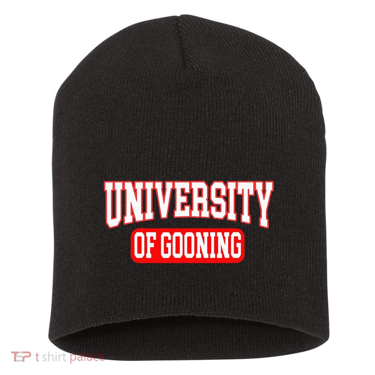 Gooning Looksmaxxing Short Acrylic Beanie