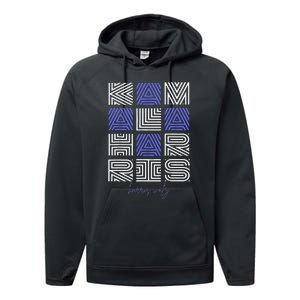 Geometry Lettering Performance Fleece Hoodie