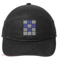 Geometry Lettering 7-Panel Snapback Hat