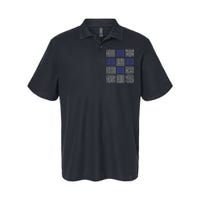 Geometry Lettering Softstyle Adult Sport Polo