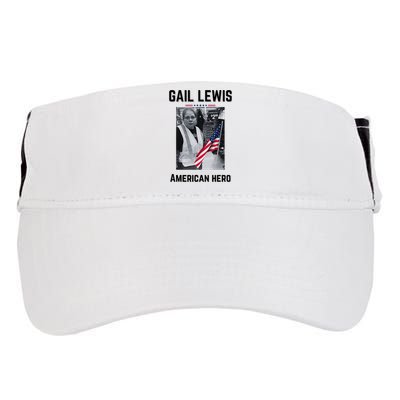 Gail Lewis Gail Lewis We Salute You The End American Hero Adult Drive Performance Visor