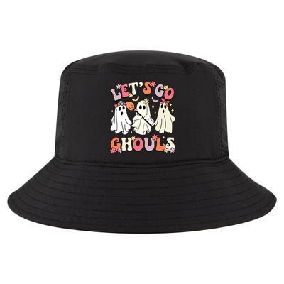 Groovy LetS Go Ghouls Halloween Ghost Outfit Gift Cool Comfort Performance Bucket Hat