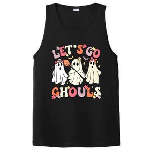 Groovy LetS Go Ghouls Halloween Ghost Outfit Gift PosiCharge Competitor Tank