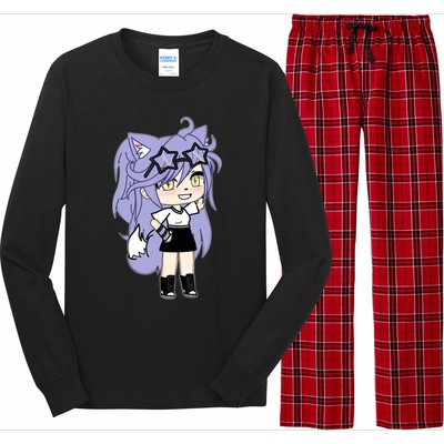 Gacha Life Gatcha Club Inspired 01 Kawaii Manga Anime Chibi Long Sleeve Pajama Set