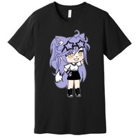 Gacha Life Gatcha Club Inspired 01 Kawaii Manga Anime Chibi Premium T-Shirt