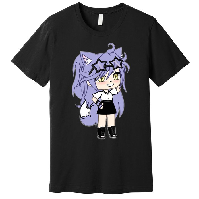 Gacha Life Gatcha Club Inspired 01 Kawaii Manga Anime Chibi Premium T-Shirt