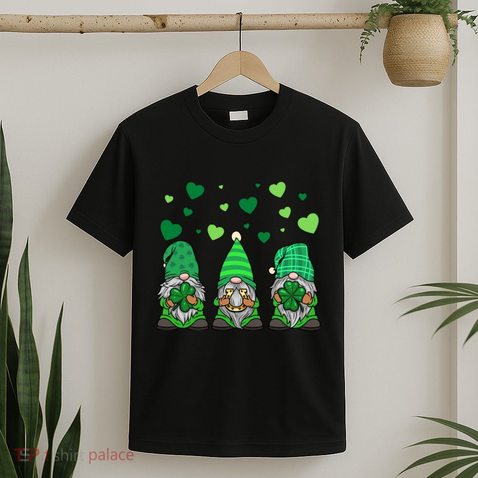 Gnome Leprechaun Green Gnomes Tomte St. Patricks Day Gift T-Shirt
