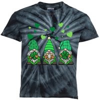 Gnome Leprechaun Green Gnomes Tomte St. Patricks Day Gift Kids Tie-Dye T-Shirt