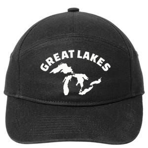 Great Lakes 7-Panel Snapback Hat