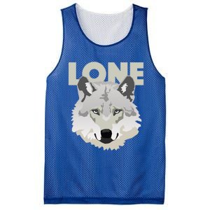 Graphic Lone Grey Wolf Sigma Male Gift Mesh Reversible Basketball Jersey Tank