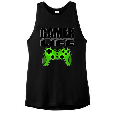 Gamer Life Ladies PosiCharge Tri-Blend Wicking Tank