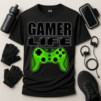 Gamer Life Cooling Performance Crew T-Shirt