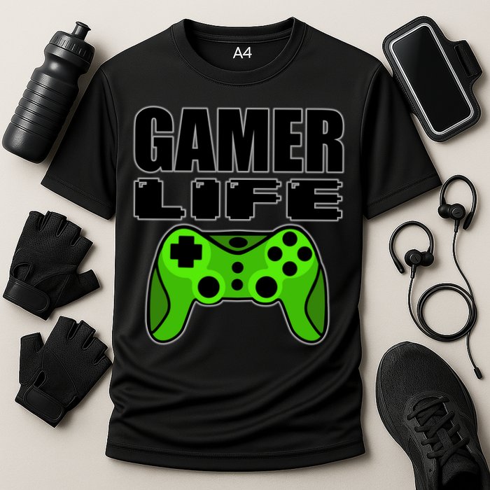 Gamer Life Cooling Performance Crew T-Shirt