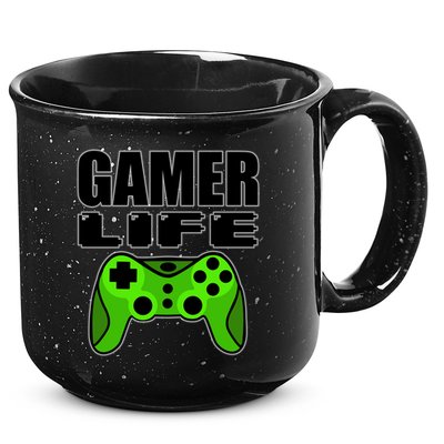 Gamer Life 15oz Campfire Ceramic Mug