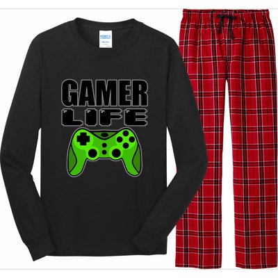 Gamer Life Long Sleeve Pajama Set