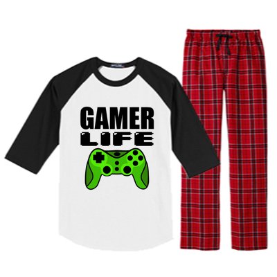 Gamer Life Raglan Sleeve Pajama Set