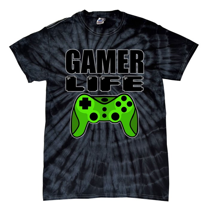 Gamer Life Tie-Dye T-Shirt