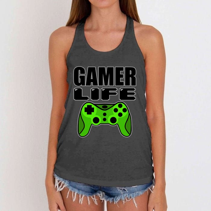 Gamer Life Women's Knotted Racerback Tank